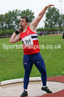 Mens and Boys shot putt, 2021 North Eastern Track and Field Champs., Middesbrough. Photo: David T. Hewitson/Sports for All Pics